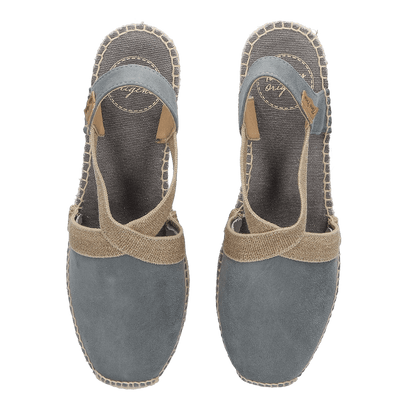 Tona Dames Espadrilles Gris