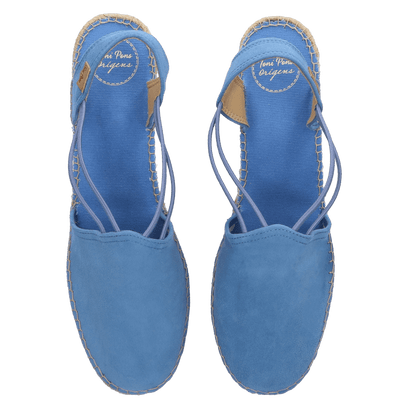 Tremp Suede Dames Espadrilles Texa