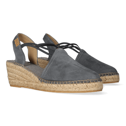 Tremp Dames Espadrilles Gris