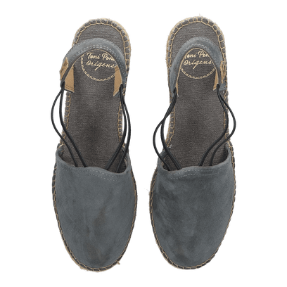 Tremp Dames Espadrilles Gris