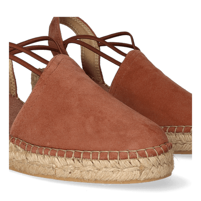 Tremp Suede Dames Espadrilles Marro