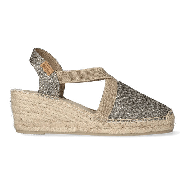 Triton Textiel Dames Espadrilles Caqui Triton Textiel Dames Espadrilles Caqui