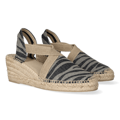 Triton Dames Espadrilles Zebra