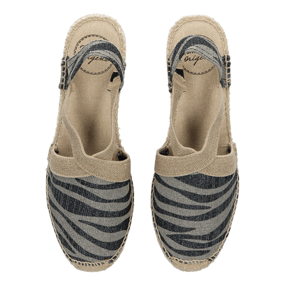 Triton Dames Espadrilles Zebra
