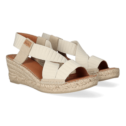 Tura-TR Dames Espadrilles Cru