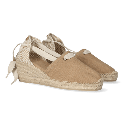 Valls-V Canvas Dames Espadrilles Torrat Vintage