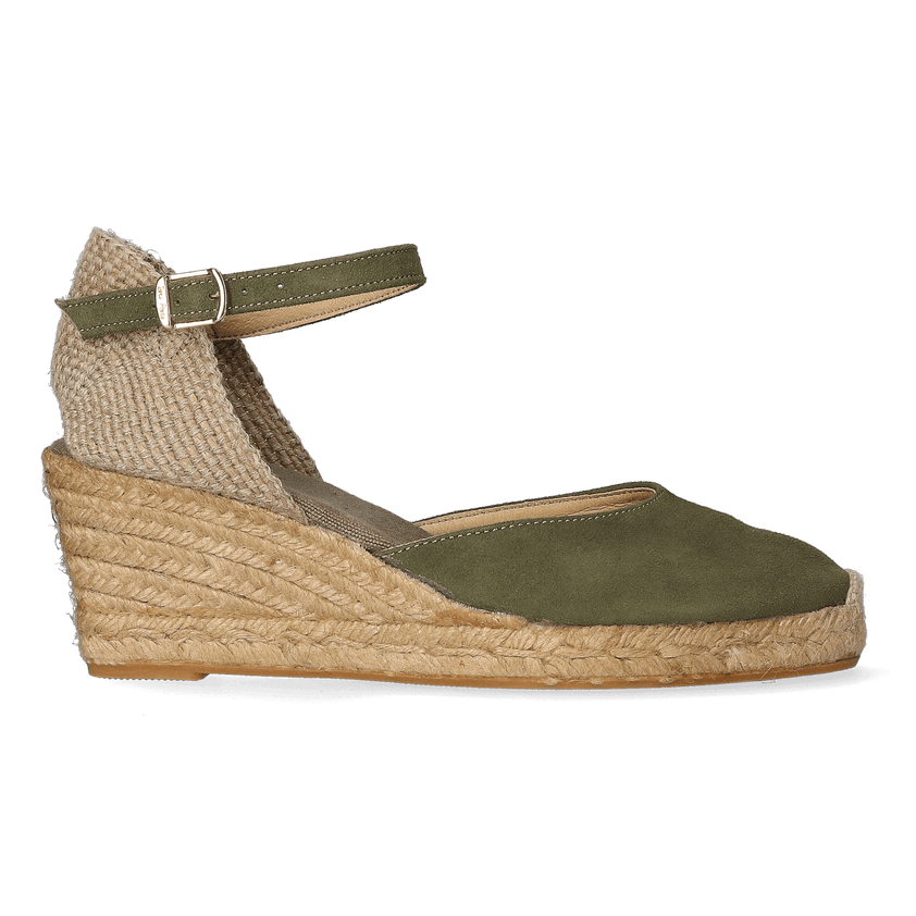 Lloret-5 Dames Espadrilles Caqui
