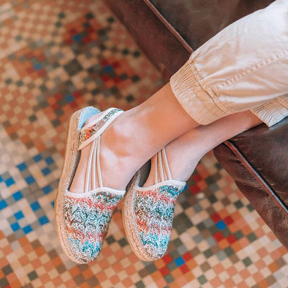 Noa-HK Dames Espadrilles Multi