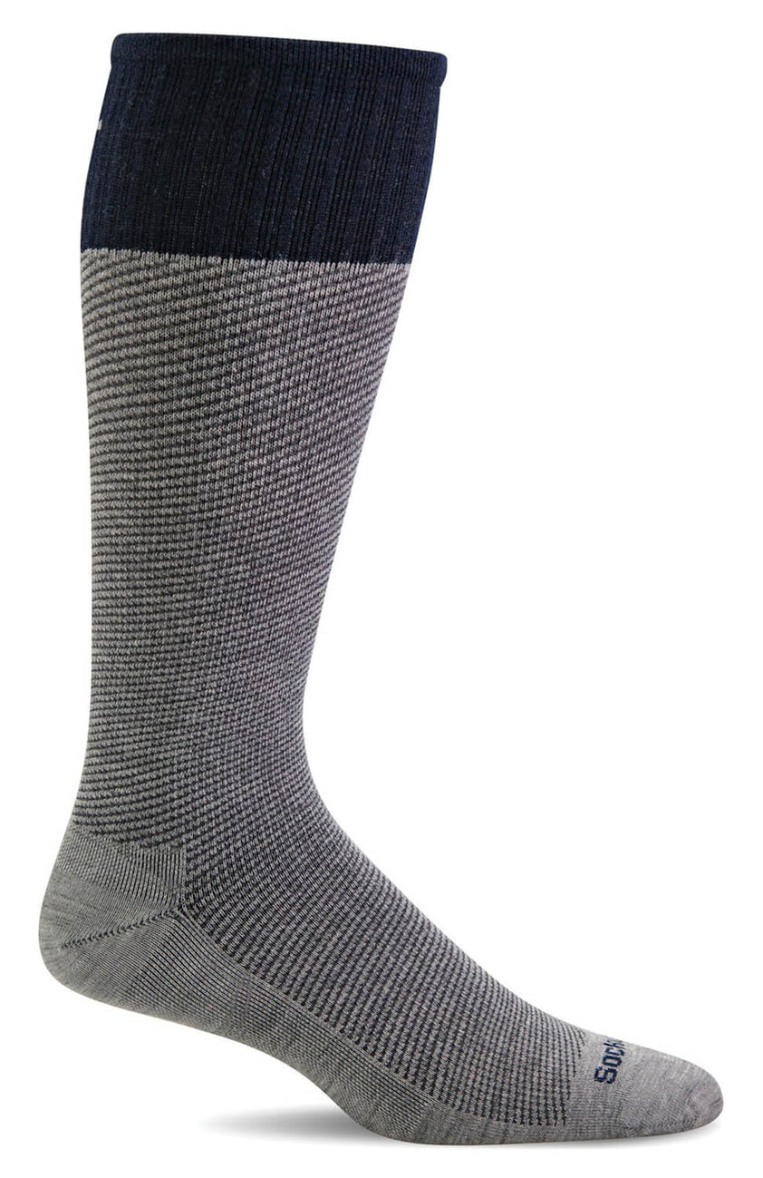 Bart Heren Compressiekousen Klasse 1 Light Grey