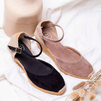 Lloret-5 Dames Espadrilles Negre