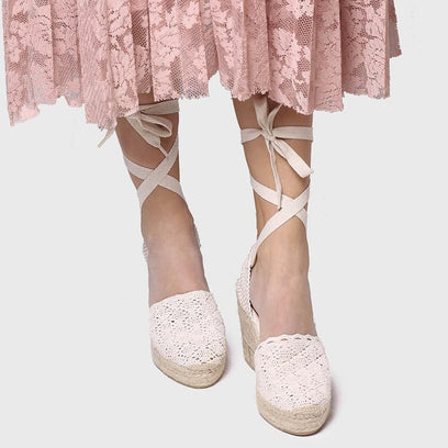 Martina Dames Espadrilles Cru