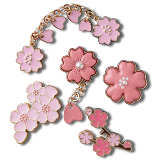 Blooming Cherry Blossom Jibbitz 5-Pack