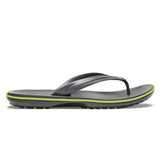 Crocband Flip Slippers Graphite/Volt Green