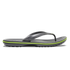 Crocband Flip Slippers Graphite/Volt Green
