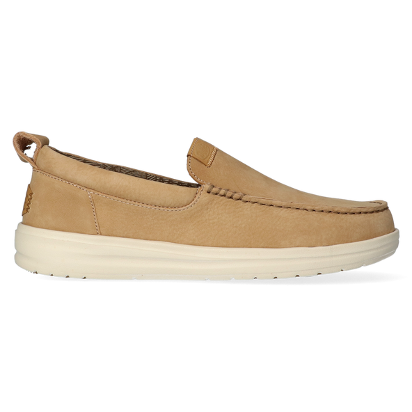 Wally Grip Moc Craft Leather Heren Mocassins Tan