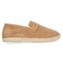 Benet Heren Espadrilles Suede Camel