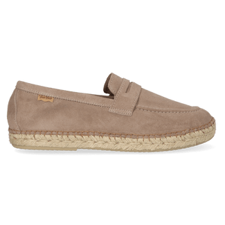 Benet Heren Espadrilles Suede Gris