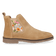 Bisbal Dames Chelsea Boots Suede Beige