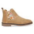 Bisbal Dames Chelsea Boots Suede Beige