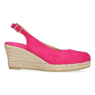 Bremen-5A Dames Espadrilles Fuchsia