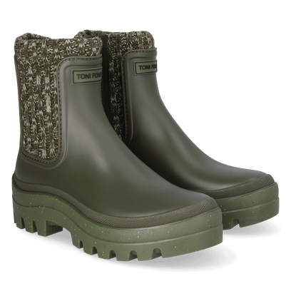 Camos Dames Chelsea Regenboots Caqui