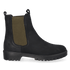 Carla-NC Dames Chelsea Boots Leer Negre