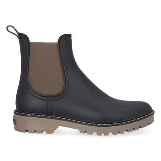 Cavour Rubber Dames Regenboots Taupe
