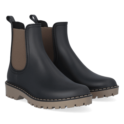 Cavour Rubber Dames Regenboots Taupe