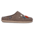 Charlie Heren Pantoffels Vilt Beige