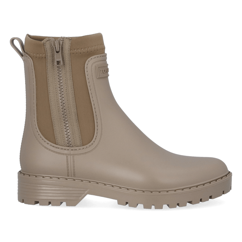 Clais Dames Regenboots Taupe