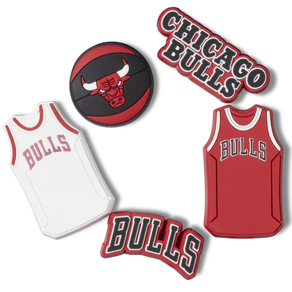 NBA Chicaco Bulls Jibbitz 5-Pack