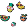 Cute Fruit with Sunnies Jibbitz 5-Pack