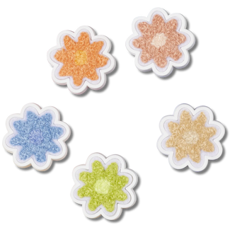 Flower Power Patches Jibbitz 5-Pack