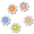 Flower Power Patches Jibbitz 5-Pack