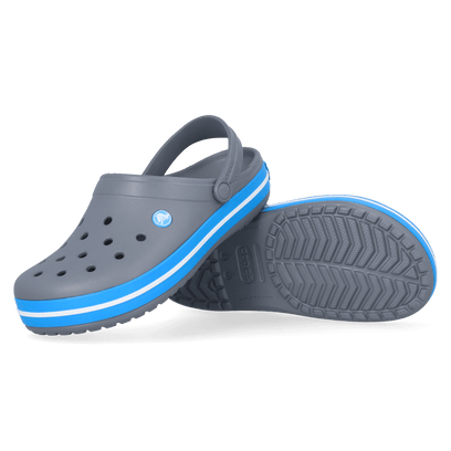 Crocband Clogs Charcoal/Ocean