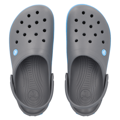 Crocband Clogs Charcoal/Ocean