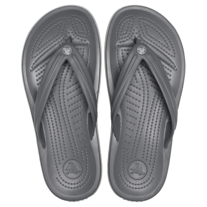 Crocband Flip Slippers Slate Grey/Smoke