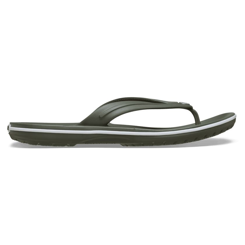 Crocband Flip Slippers Dusty Olive