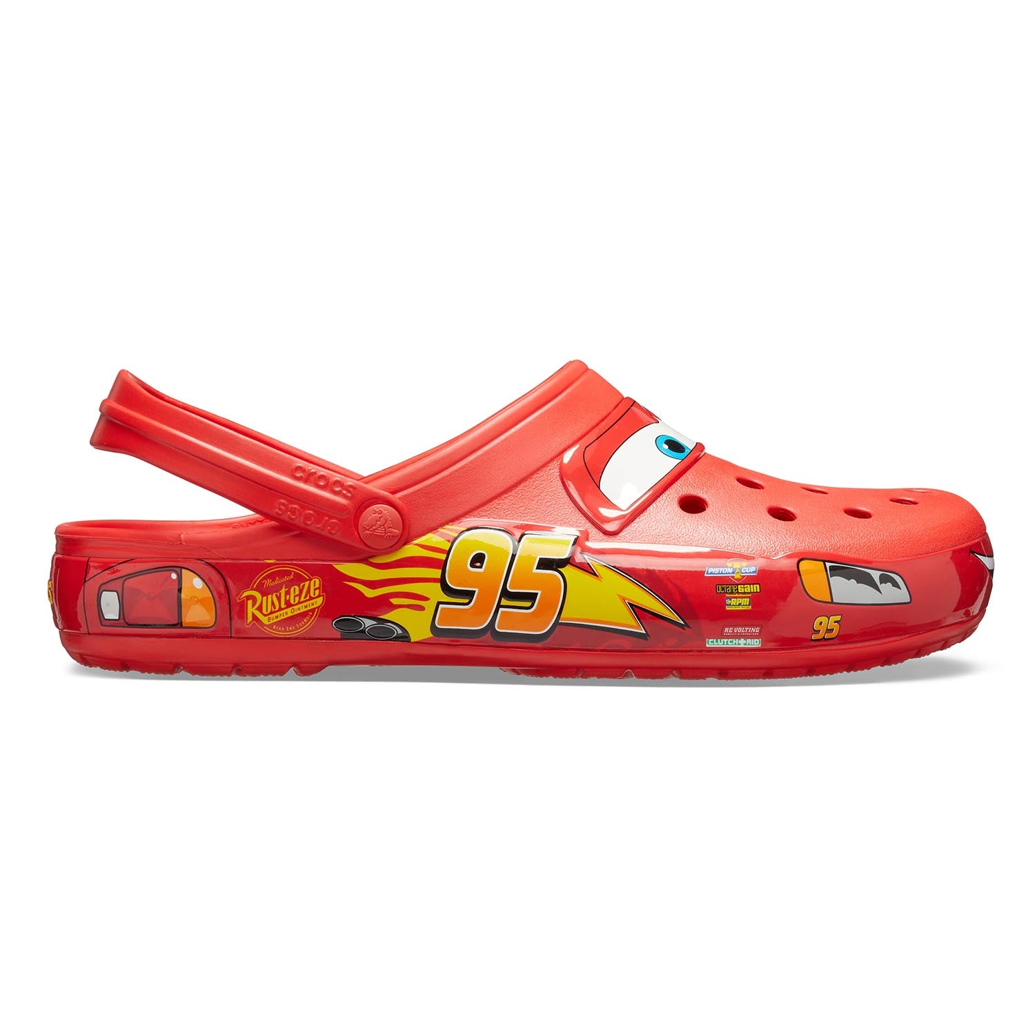 Crocs Crocslights Lightning Mcqueen Clogs Rood | CR205759-610 | Bartogi