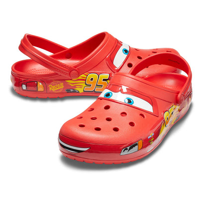 Crocslights Lightning Mcqueen Heren Clogs Red