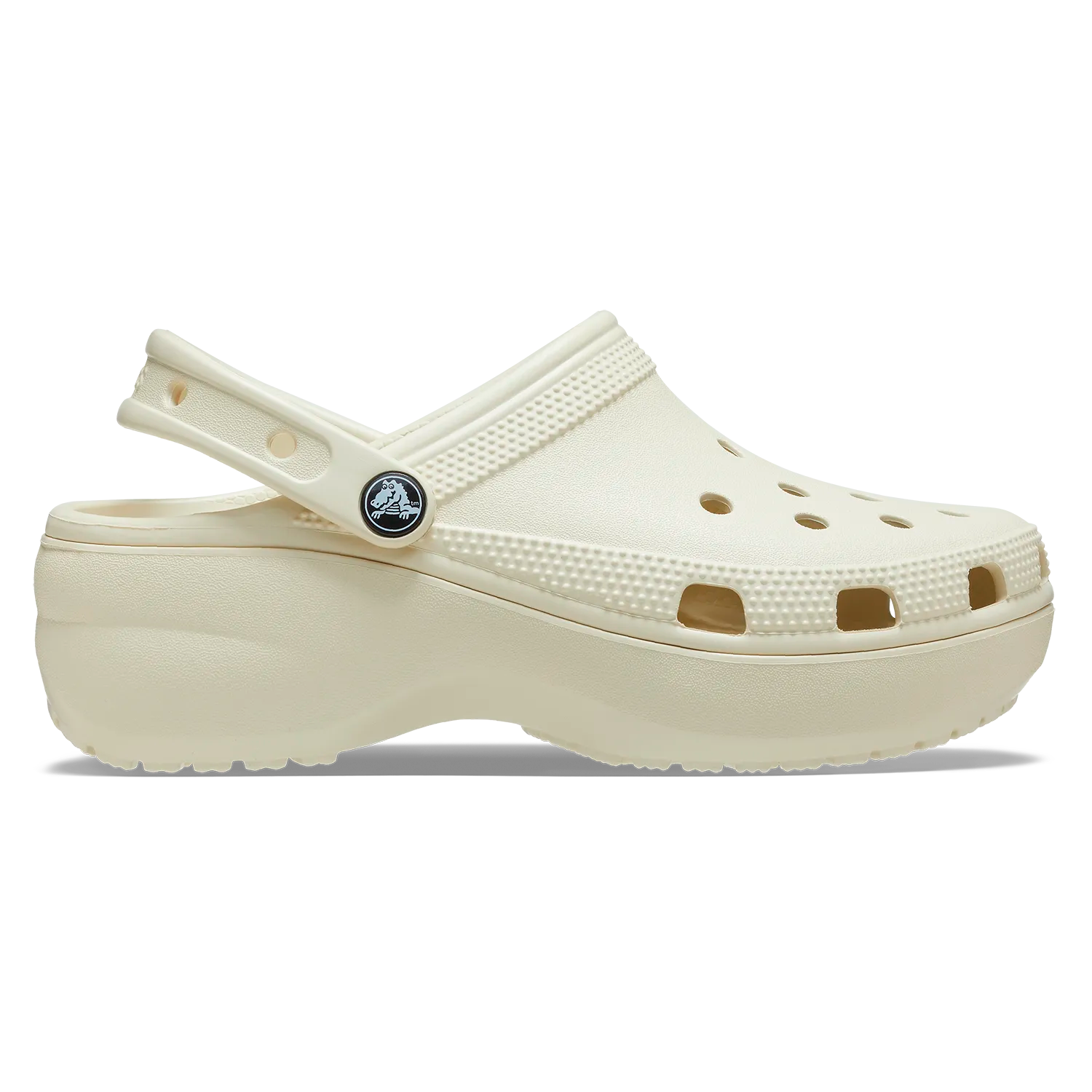 Classic Platform Clogs Bone