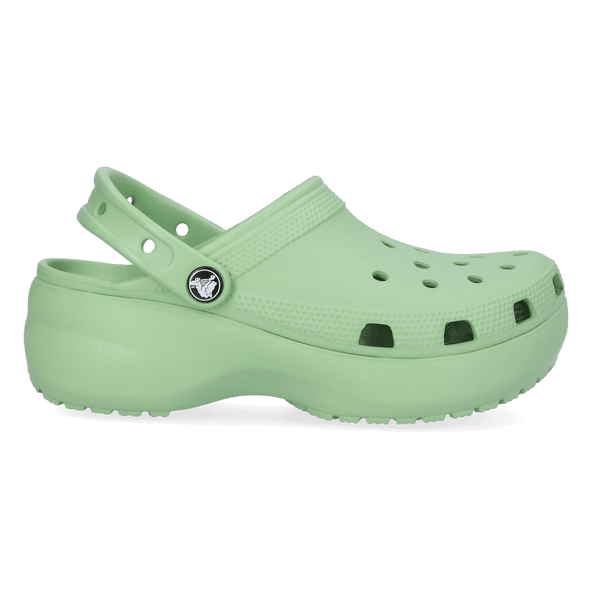 Classic Platform Clogs Fair Green