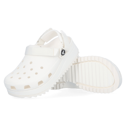 Classic Hiker Clogs White/White