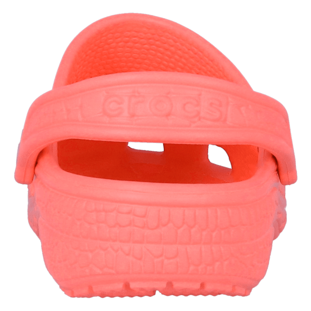 Classic Crocskin Clogs Guava