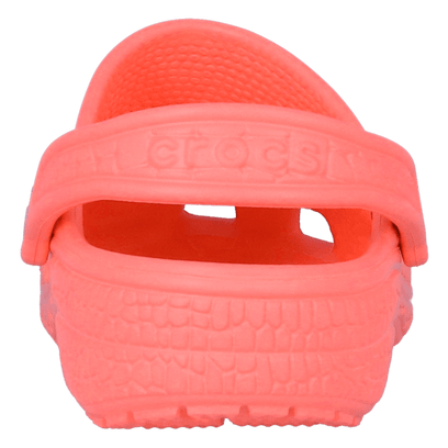 Classic Crocskin Clogs Guava