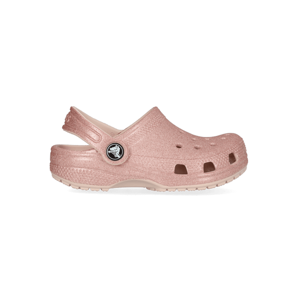 Classic Glitter Clogs Toddler Quartz