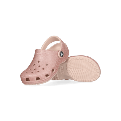 Classic Glitter Clogs Toddler Quartz