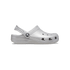Classic Glitter Clogs Kids Silver