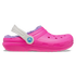 Classic Lined Clog Kids Pink Crush/Multi