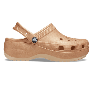 Classic Platform Glitter Clogs Shitake